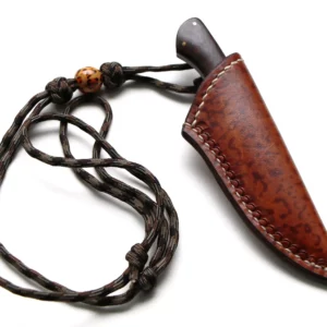 Couteau de cou manche bois de fer