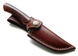 Couteau lame damas manche en amourette