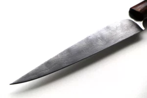 Couteau de table en damas