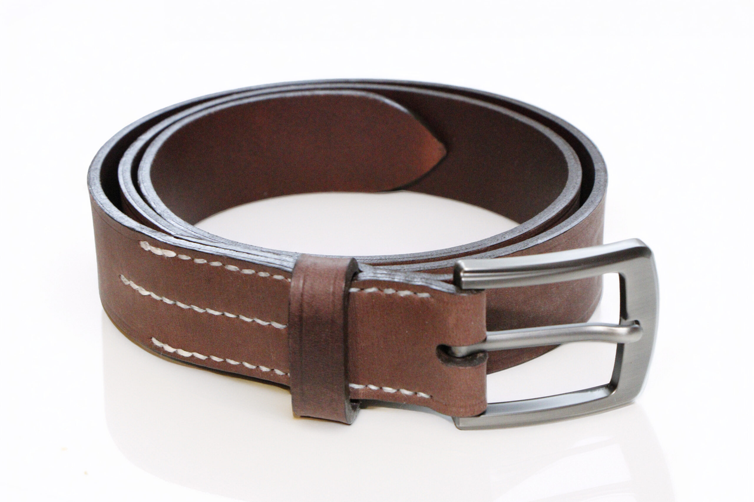 Ceinture en Cuir pleine fleur