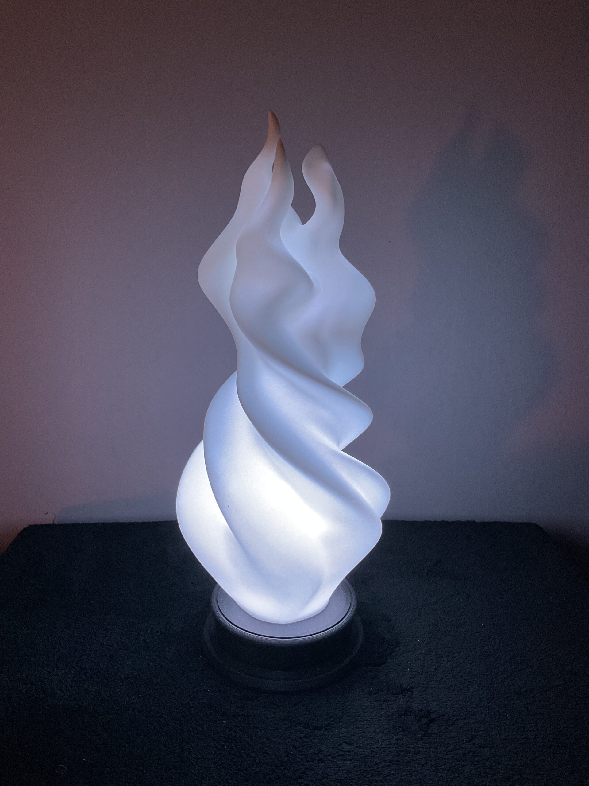 Lampe flamme